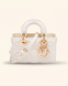 Жіноча сумка Dior Lady D-Joy Micro Bag White 99919-В наявності фото 1