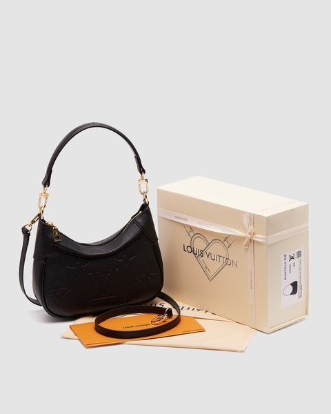 Жіноча сумка Louis Vuitton Bagatelle Bag Black 99136-В наявності фото